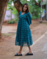 Neelaambari Midi Dress