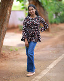 Malarmozhi Short Top