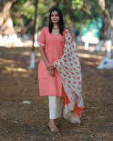 Suva Checks Kurti Set - sale