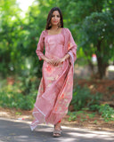 Poondhottam Kurthi Top and Dupatta