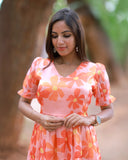 Orange Puvvula Dress