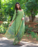 Iyarkai Azhagu Kurti Top and Dupatta