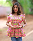 Golapi Sur Short Top