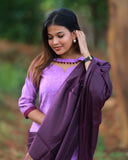 Mauvilaam Kurti set with Dupatta
