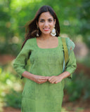 Iyarkai Azhagu Kurti Top and Dupatta