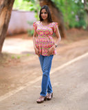 Golapi Sur Short Top