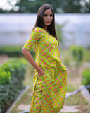 Green Floral Co-ords