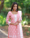 Semmanjal Menmai Kurti Top and Dupatta