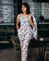 Floral Lenin Cotton Co-ords