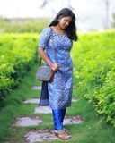 Blush Rose Brocade Top and Bottom