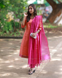 Ilanirame Kurti Set with Dupatta
