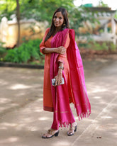 Ilanirame Kurti Set with Dupatta