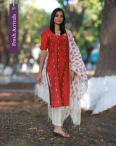 Mayam Charm Kurti Set With Dupatta