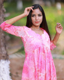 Marble Breeze Maxi Dress