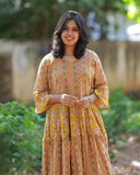 Manjal Poongaatru Maxi Dress