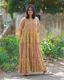Manjal Poongaatru Maxi Dress