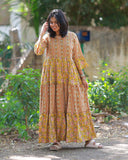 Manjal Poongaatru Maxi Dress