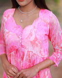 Marble Breeze Maxi Dress