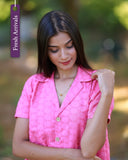 Pink Hakkoba Short Top