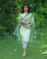 Thenkadhir Kurti With Dupatta