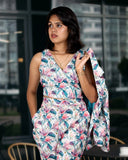 Floral Lenin Cotton Co-ords