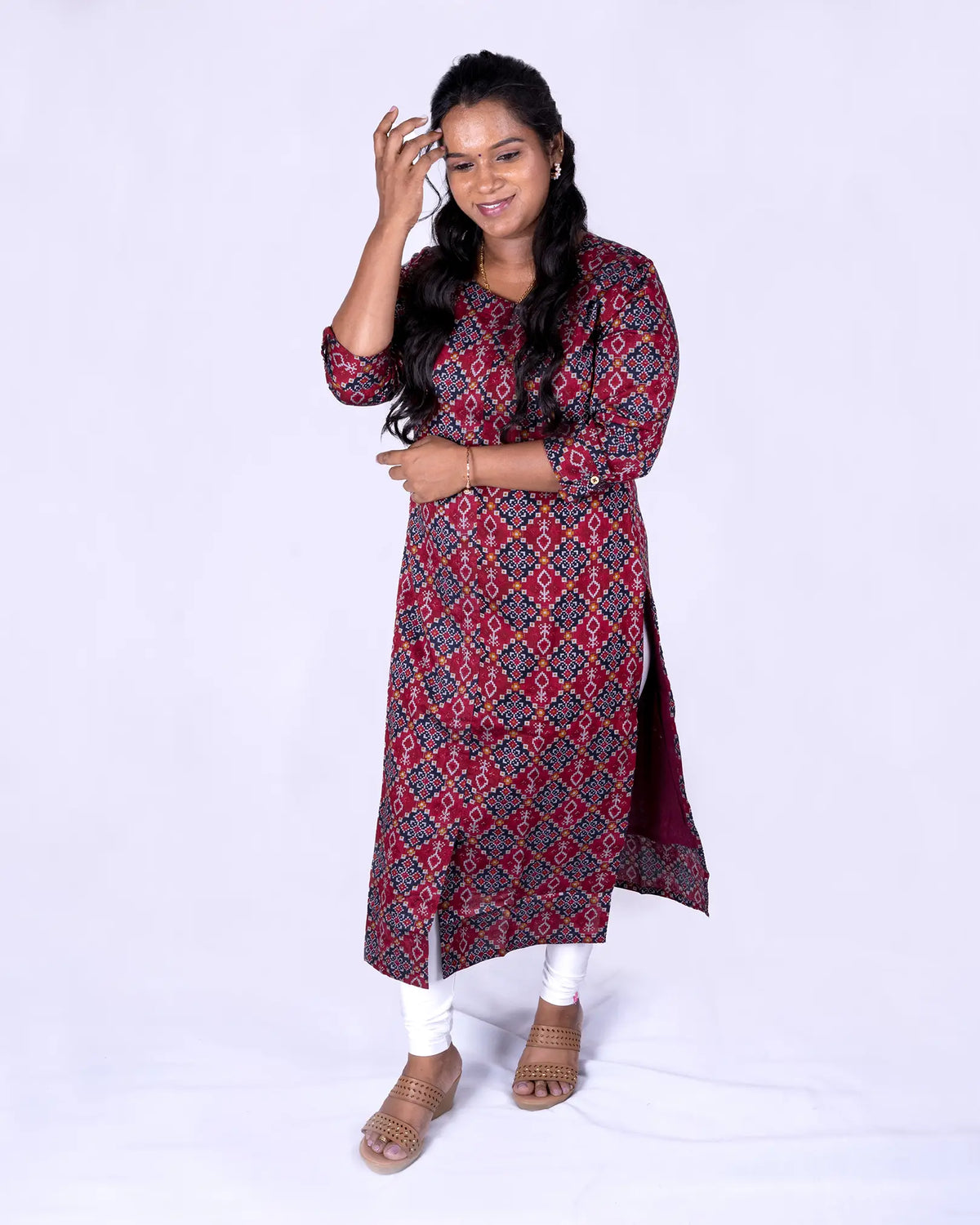 Rayon with Lining Kurti