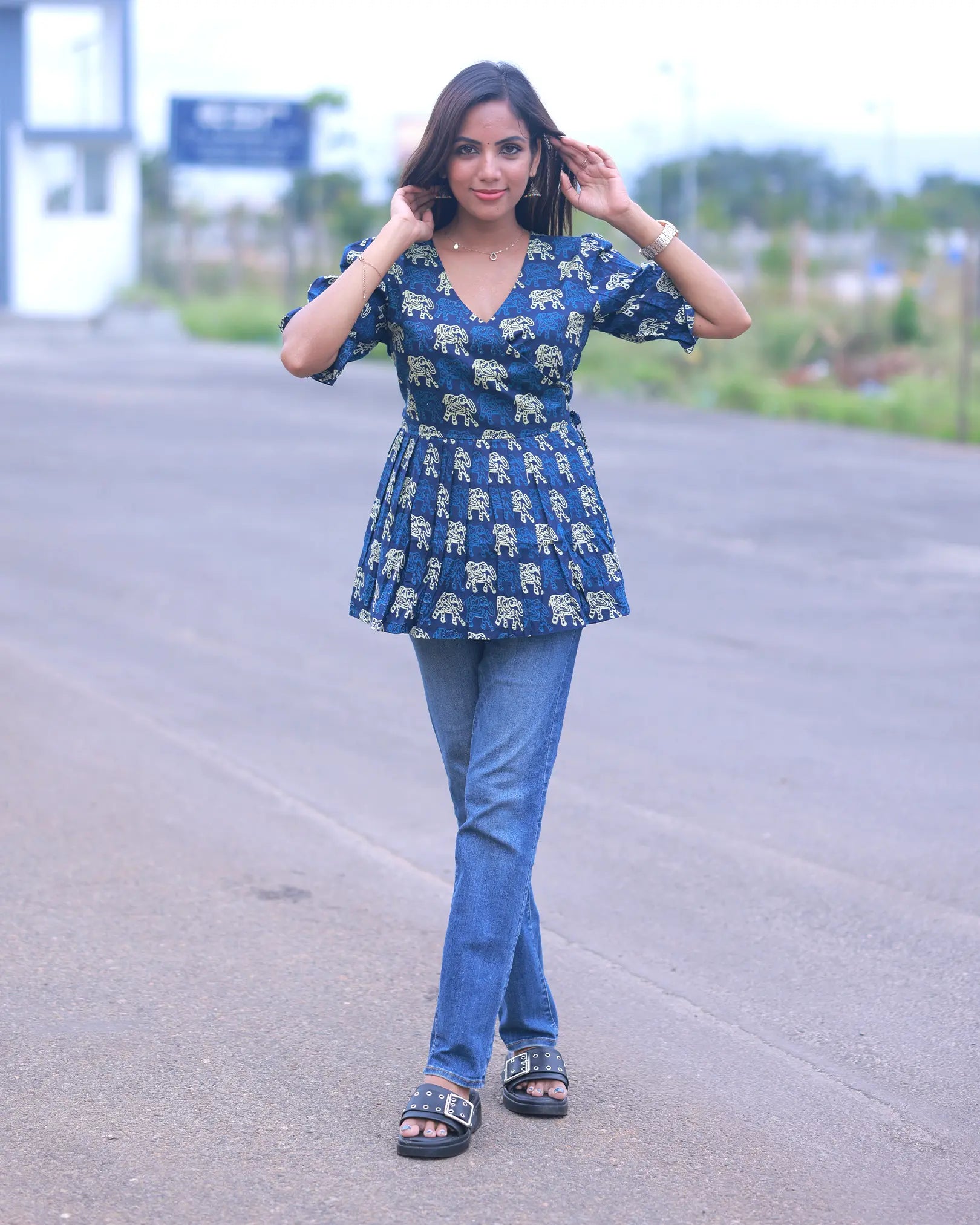 Kalāranjani Short Top