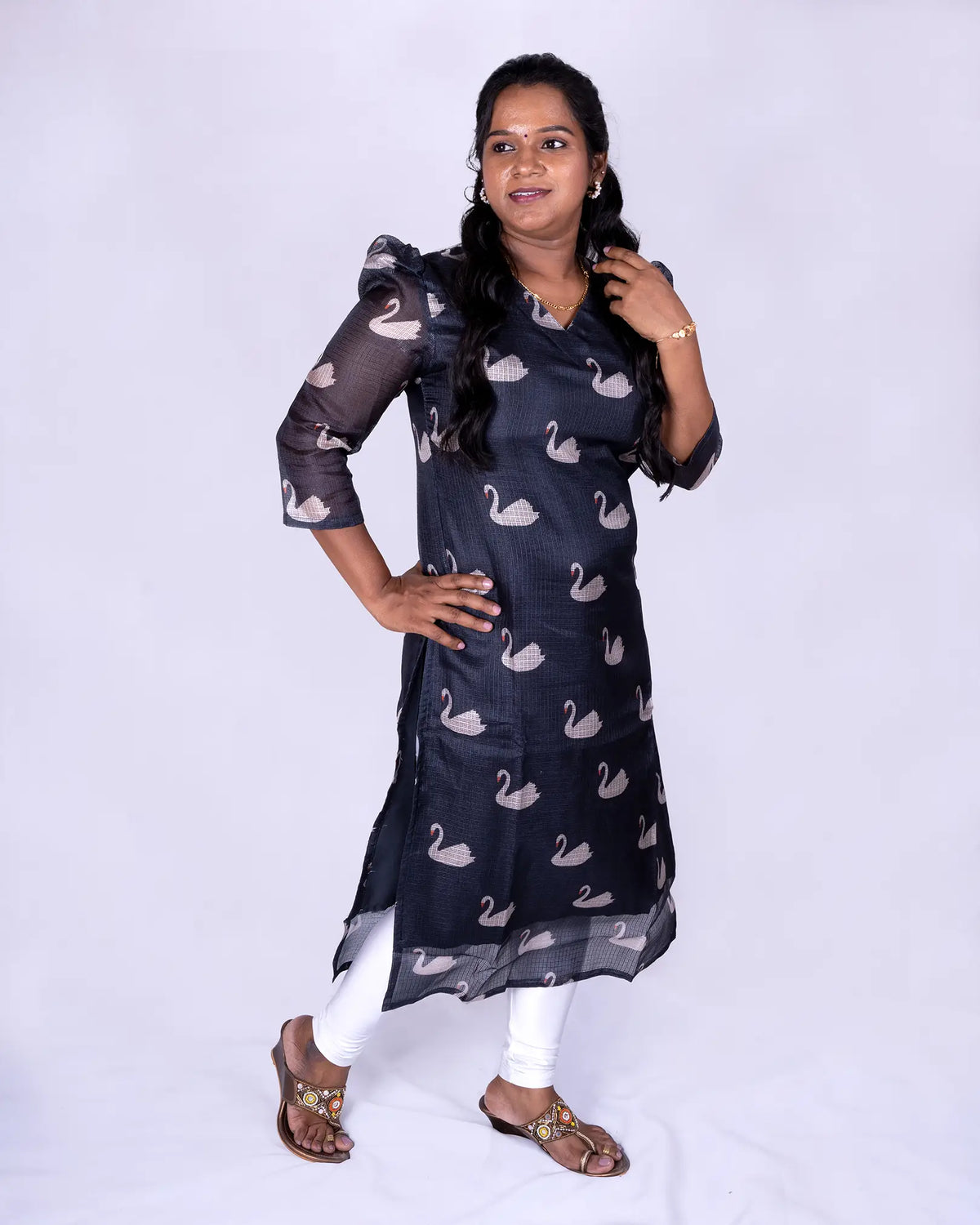 Kota with Lining Kurti