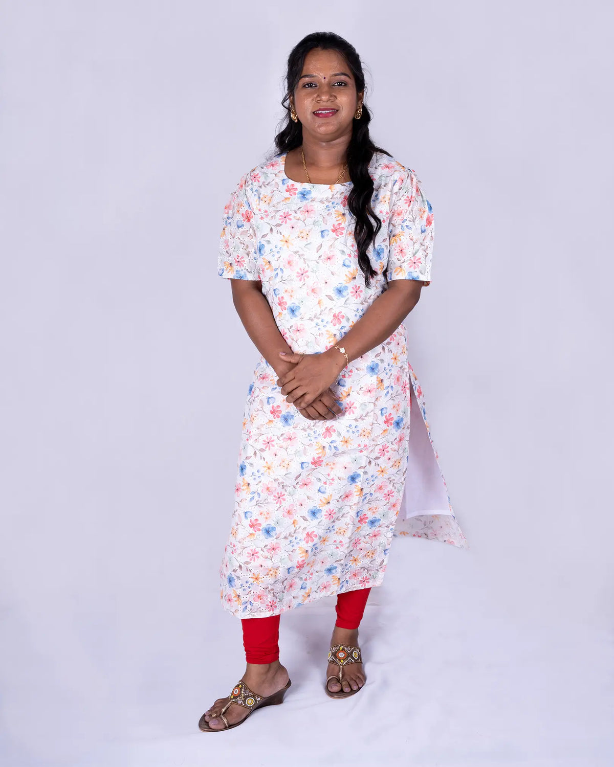 Premium Hokkoba floral Kurti