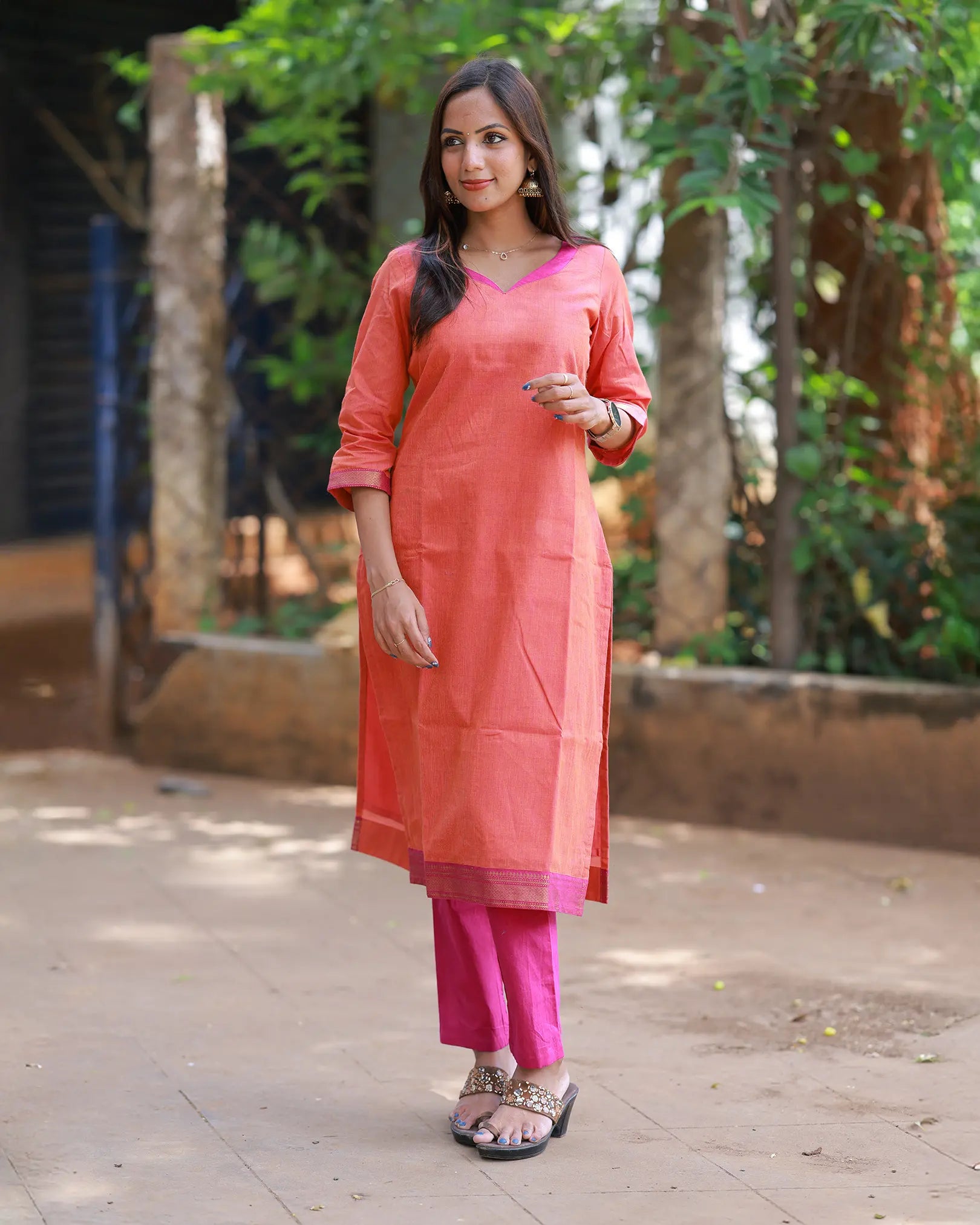 Ilanirame Kurti Set with Dupatta