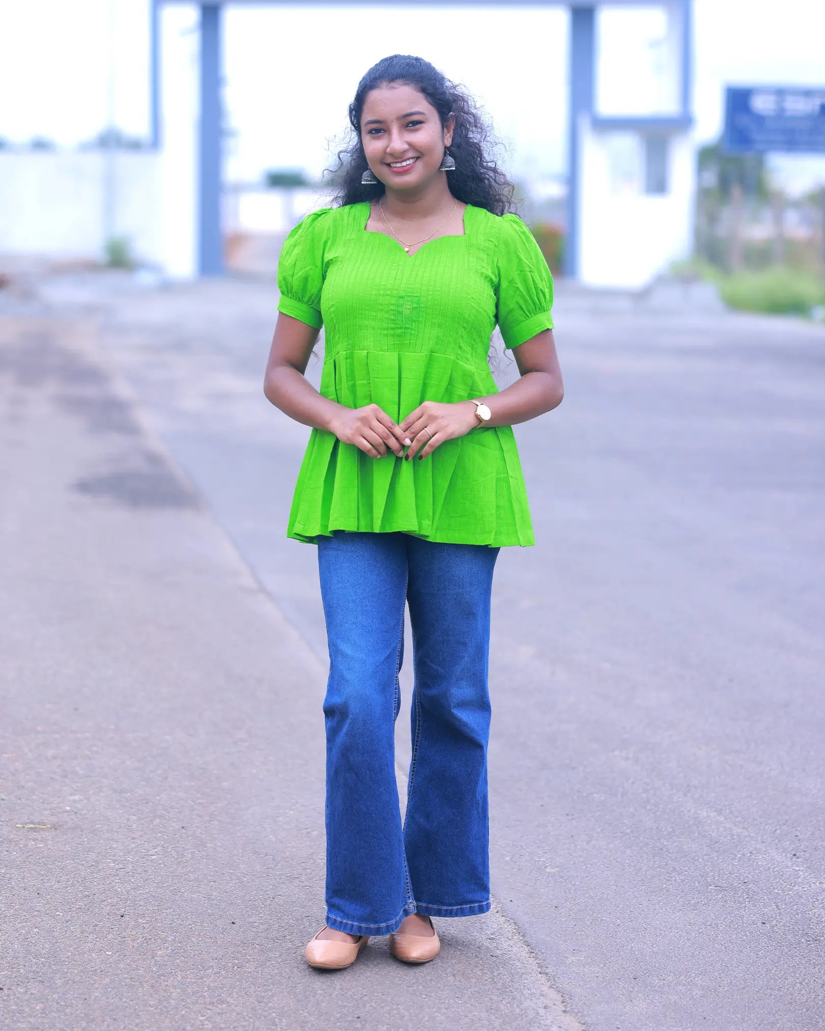 Pachchati Muddu Short Top