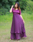 Lavender Veli Gown