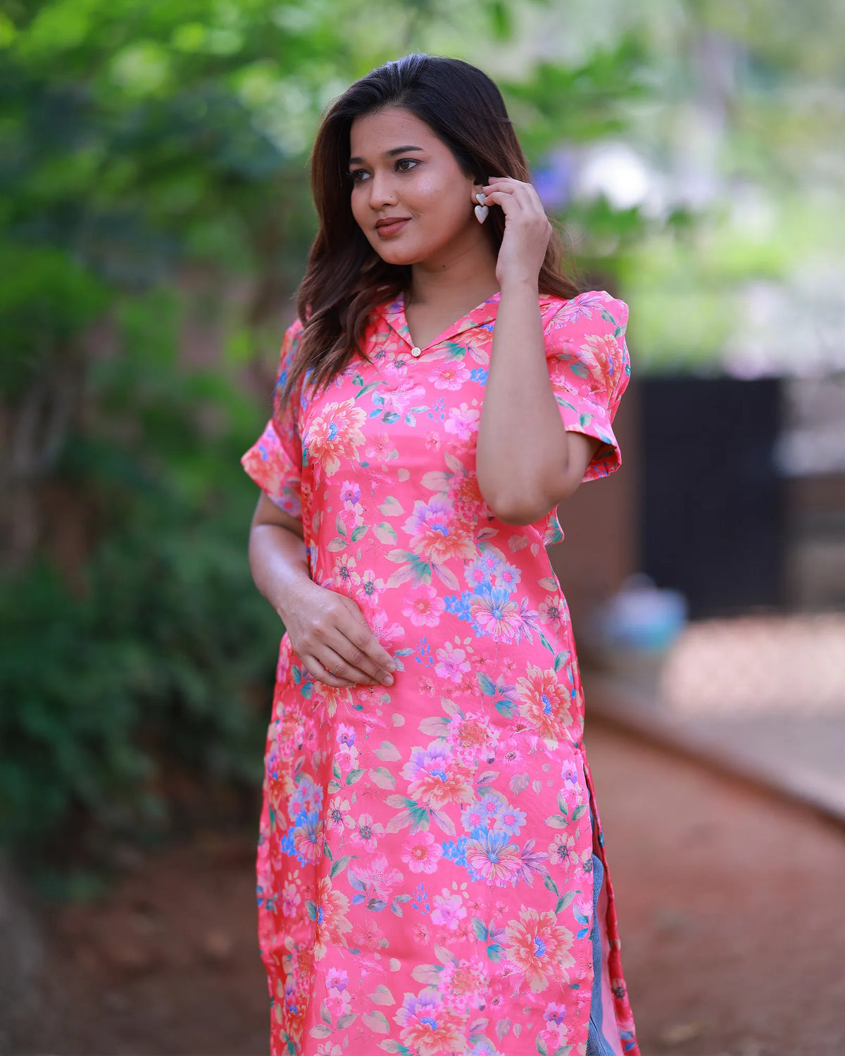 Floral Printed Kurti