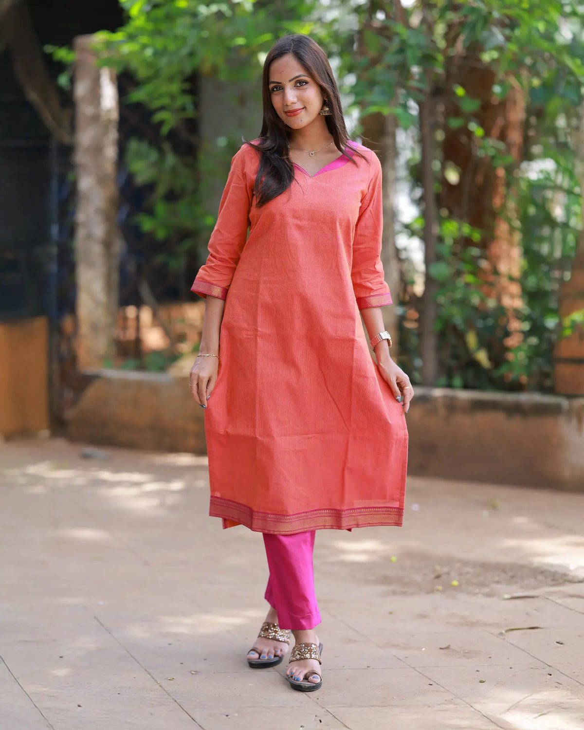 Ilanirame Kurti Set with Dupatta