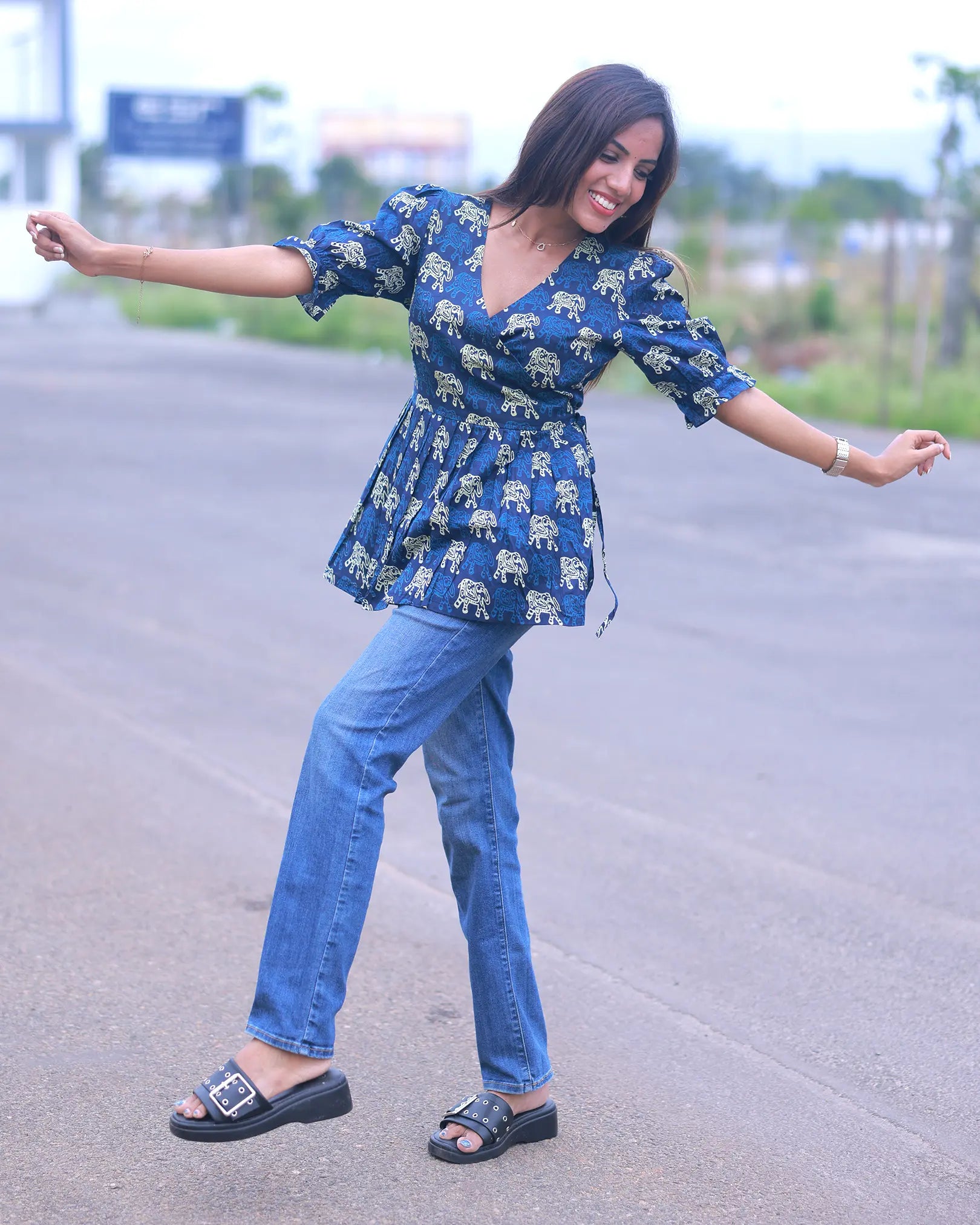 Kalāranjani Short Top