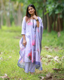 Malligai Malar  Kurti set with Dupatta