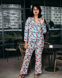 Floral Lenin Cotton Co-ords