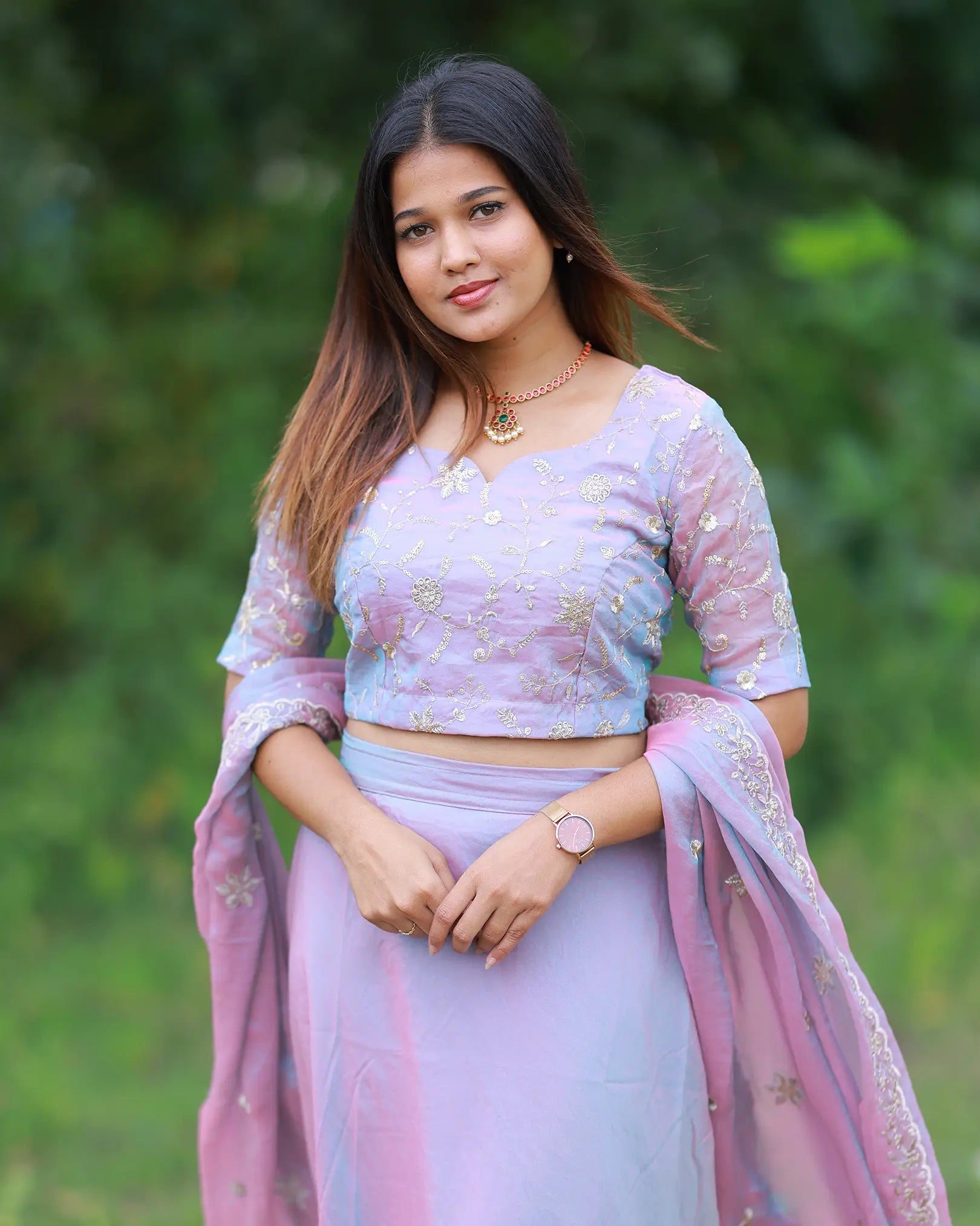 Youthful Grace Lehenga Gown
