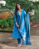 Kodaivaanam Kurti Set with Dupatta