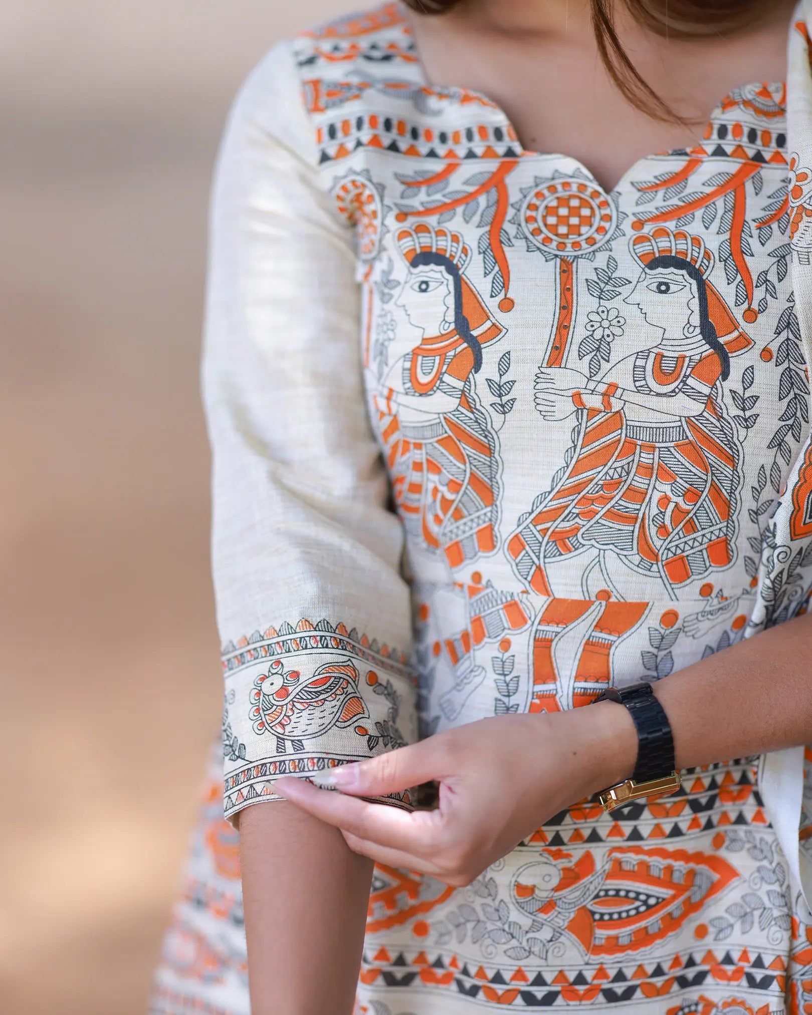 Kalaimagal Kurti set with Dupatta