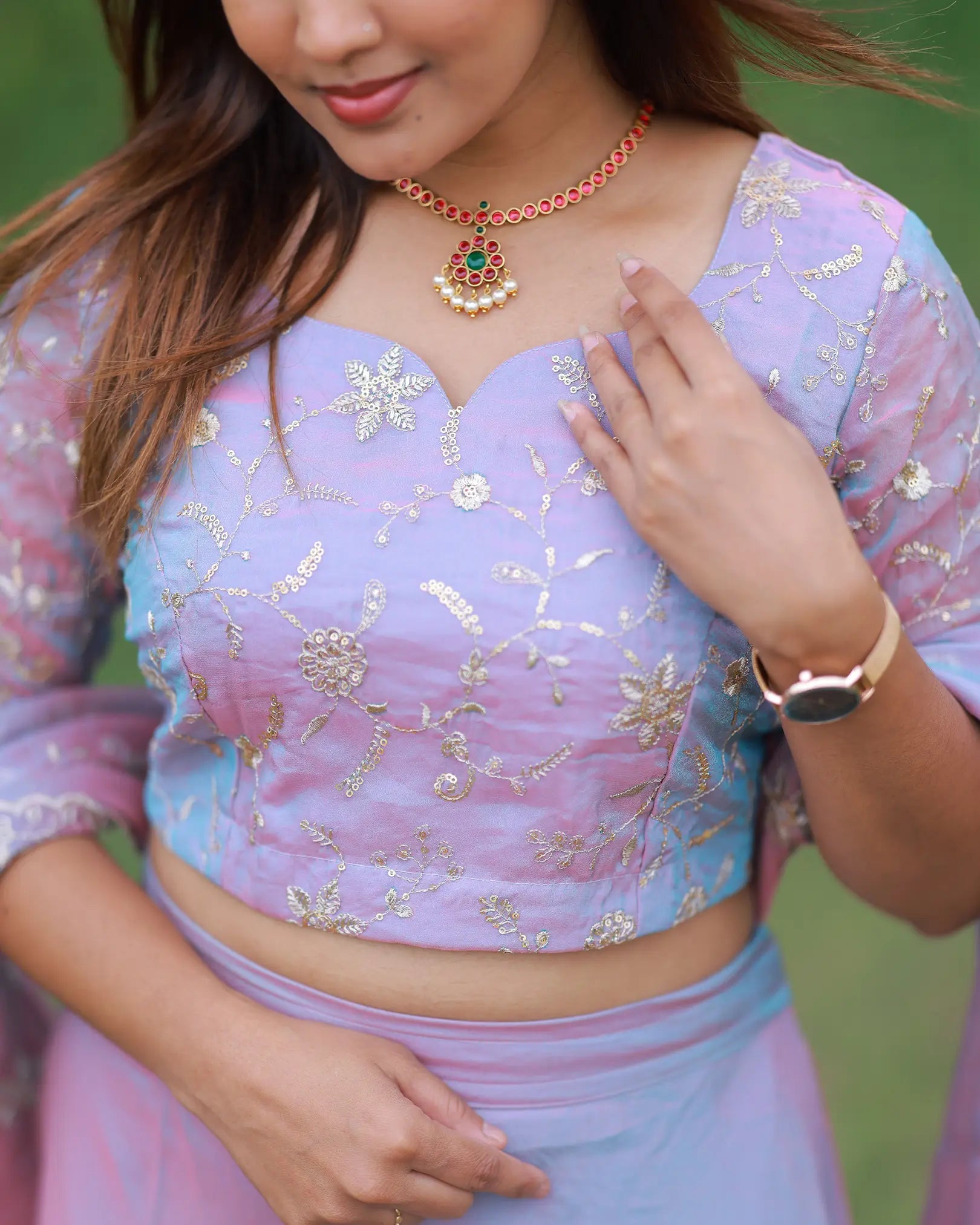Youthful Grace Lehenga Gown