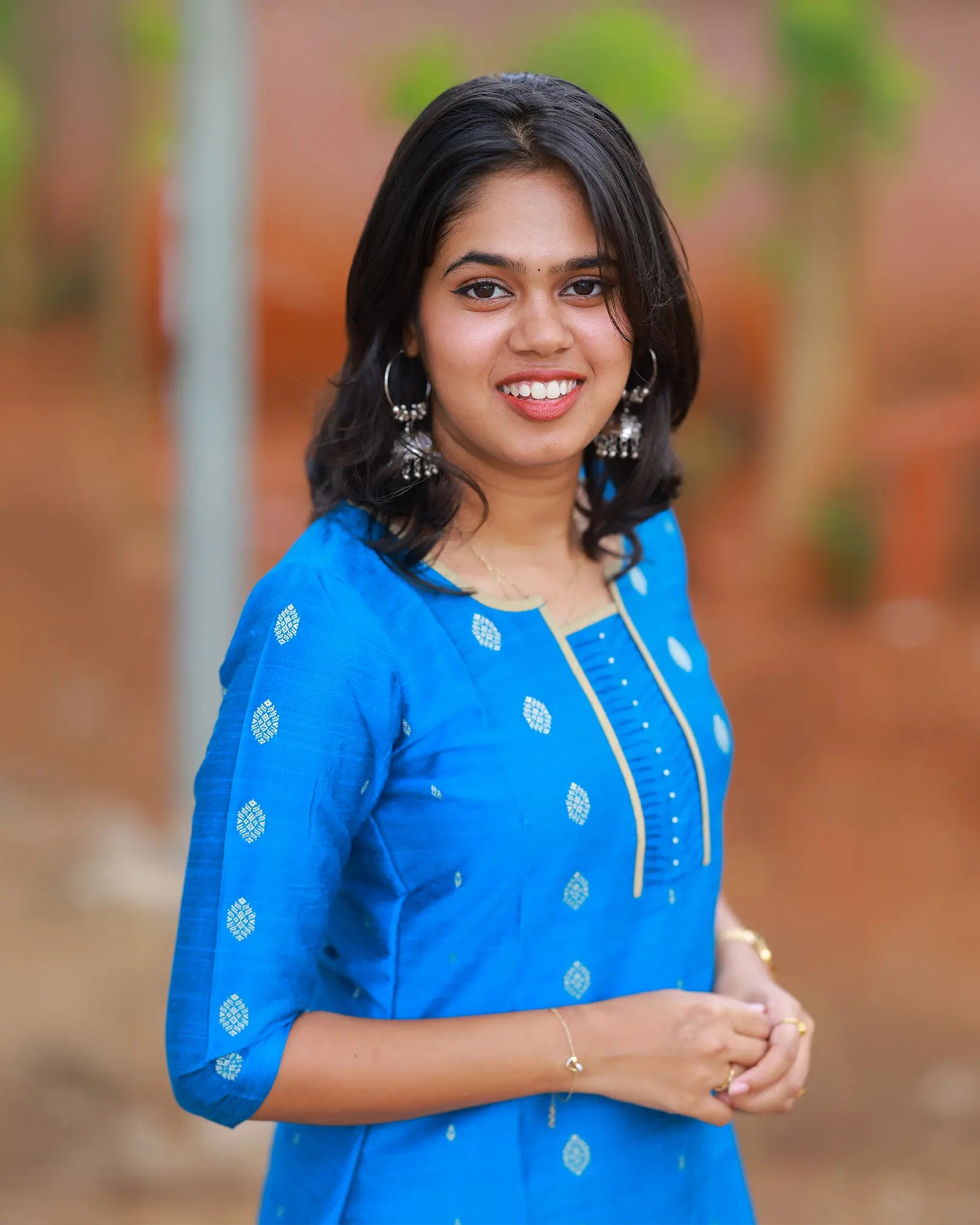 Maya Mugil Kurti set with Duppatta