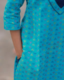 Neelavaani Kurti sert with Dupatta