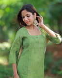 Iyarkai Azhagu Kurti Top and Dupatta