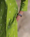Maragatha Megam Kurti Set with Dupatta