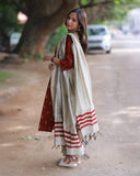 Sengadhir Megam Kurti set with Duppatta