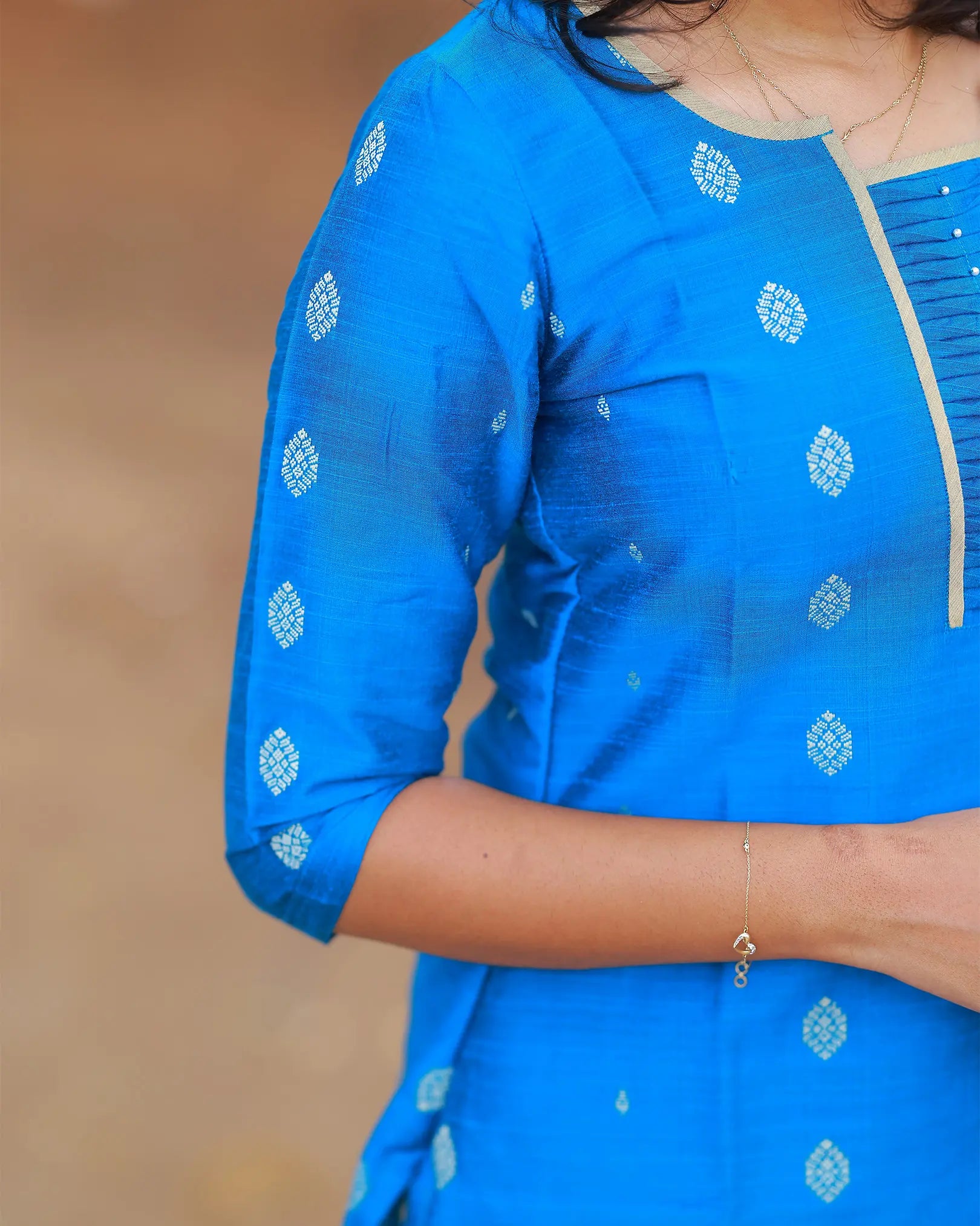 Maya Mugil Kurti set with Duppatta