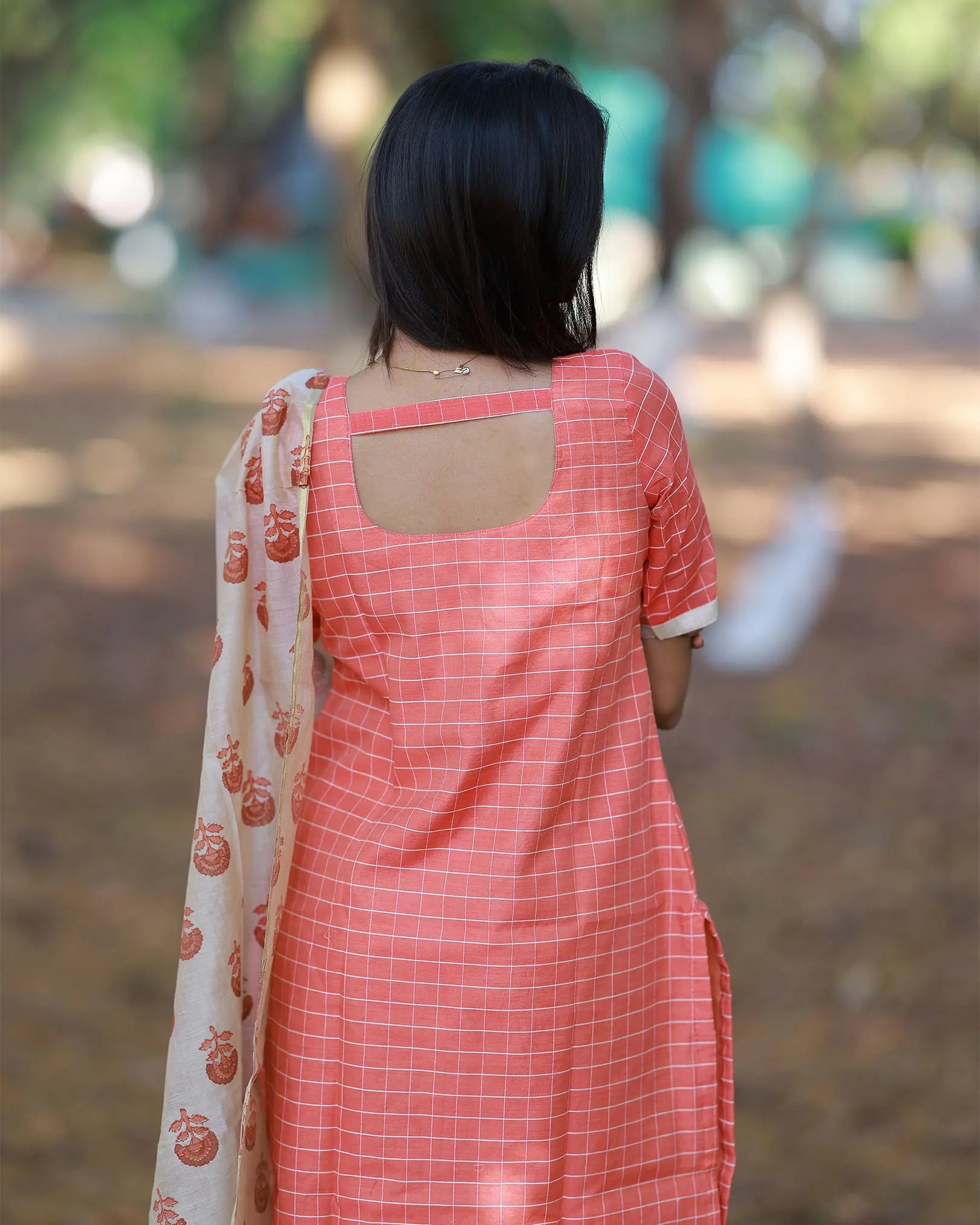 Suva Checks Kurta Set
