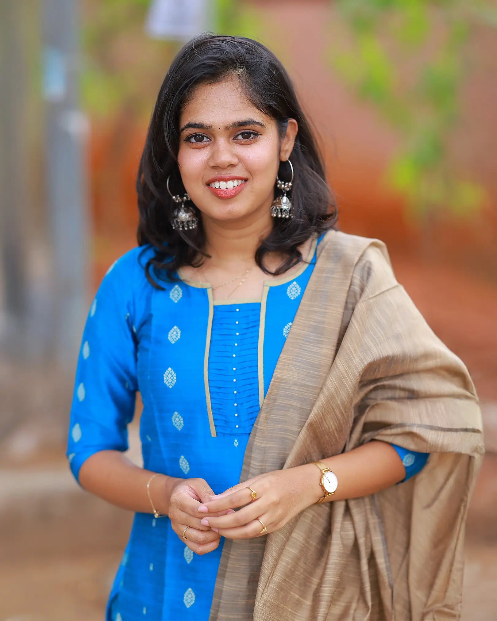 Maya Mugil Kurti set with Duppatta