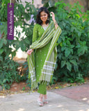 Neem Grace Kurti Set with Dupatta